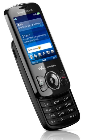 Sony Ericsson Spiro Walkman Phone slide