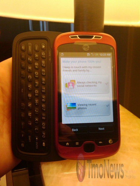 T-Mobile MyTouch Slider Spotted Again