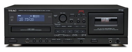 TEAC AD-800 CD Player with Cassette Deck