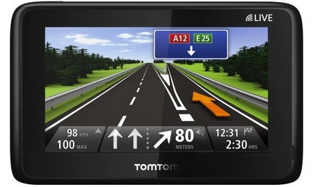 TomTom Go Live 1000 GPS Device with WebKit UI