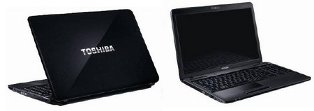 Toshiba Satellite L670, L650 and C650 Notebooks