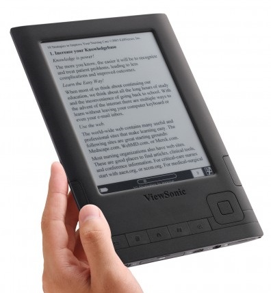 ViewSonic VEB625 and VEB620 E-book Readers black