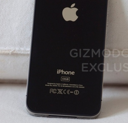 iPhone 4G iPhone HD back