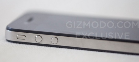 iPhone 4G iPhone HD volume buttons