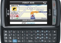 AT&T LG Vu Plus QWERTY Phone Supports AT&T Mobile TV navigation