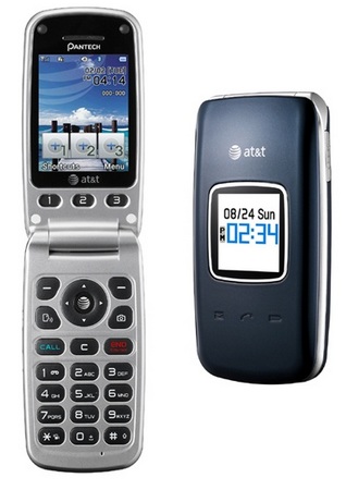 AT&T Pantech breEZe II 3G Clamshell Phone