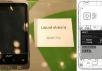 Acer Liquid Stream S110 Android Phone with SnapDragon and 720p video