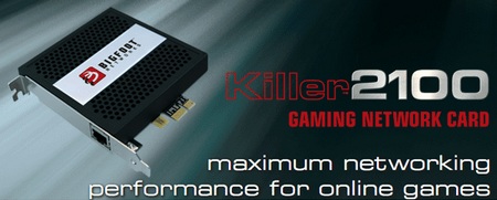 BigFoot Killer 2100 Gaming Network Card