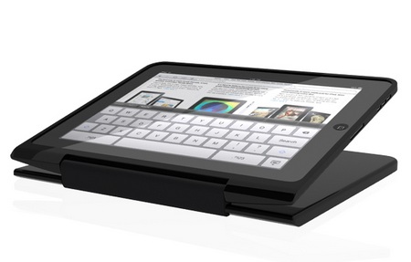 ClamCase for iPad with Bluetooth Keyboard touchscreen stand