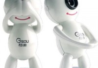 GSou Anti-peep Webcam with Robotic Arm