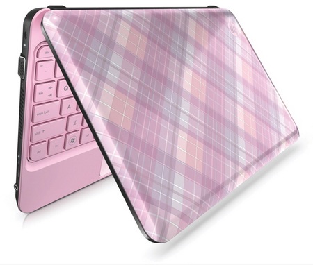 HP Mini 210 preppy pink 1