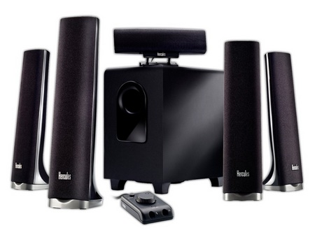 Hercules XPS 5.1 70 Slim 5.1 Speaker System