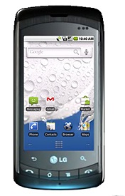 LG Ally QWERTY Smartphone runs Android 2.1