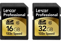 Lexar Professional 133x SDHC in 16GB and 32GB Capacities