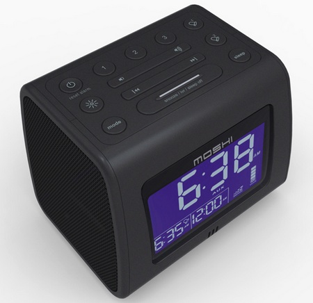 Moshi Voice Control Digital Clock Radio top