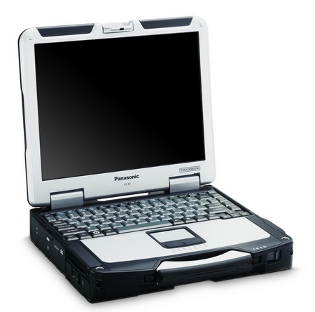 Panasonic Toughbook CF-31 Fully-Rugged Notebook open right