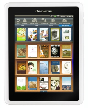 Pandigital Novel WiFi e-Book Reader with B&N eBookstore Access bookstore