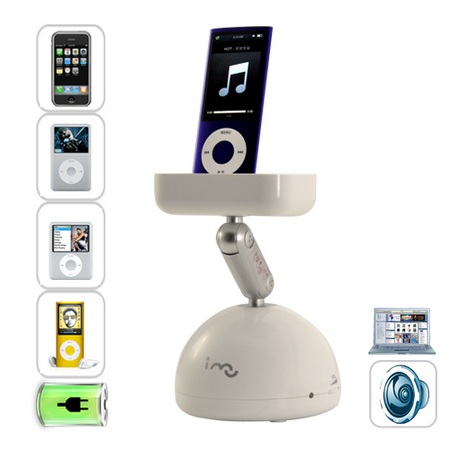 Resonance Speaker with iPod iPhone dock