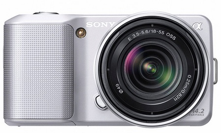 Sony NEX-3 Ultra-Compact DSLRs with interchangeable lenses Silver