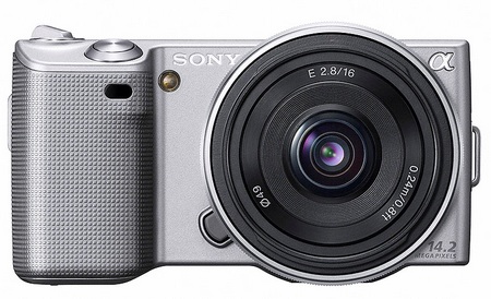 Sony NEX-5 Ultra-Compact DSLRs with interchangeable lenses Silver