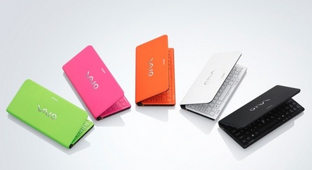 Sony VAIO P Series gets updated, adds trackpad and accelerometer colors