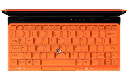 Sony VAIO P Series gets updated, adds trackpad and accelerometer orange