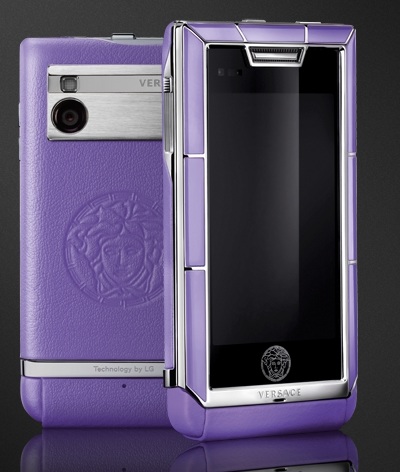 Versace Unique Luxury Phone purple