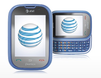 AT&T Pantech Pursuit touchscreen qwerty phone