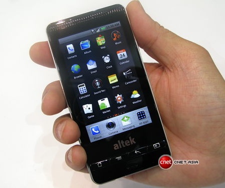 Altek Leo 14 Megapixel Android Phone front