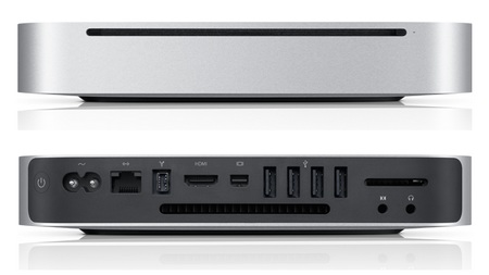 Apple Mac mini gets a all-new Unibody Design front back