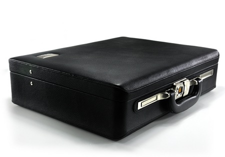 Biometric Briefcase with Fingerprint Scanner