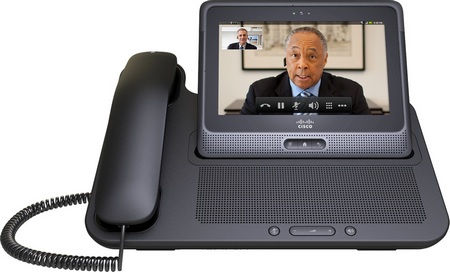 Cisco Cius Android Business Tablet is HD Video Capable docked