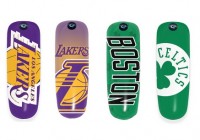 Earloomz Lakers and Celtics Bluetooth Headsets