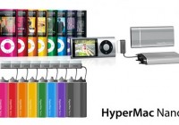 HyperMac Nano Portable Battery with built-in cable