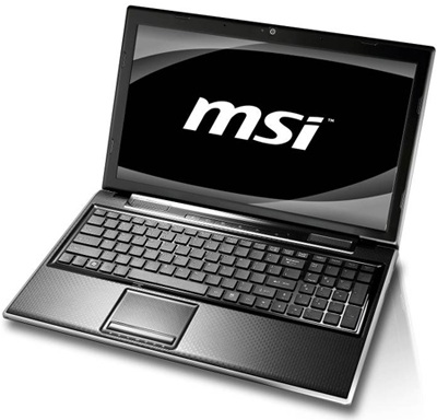 MSI FX400, FX600, FX610, FX700, and FR600 Stylish Notebooks