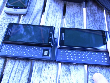 Motorola Droid 2 and Droid