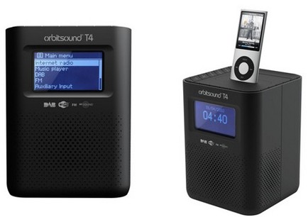 Orbitsound T4 Radiopod internet dab radio ipod dock