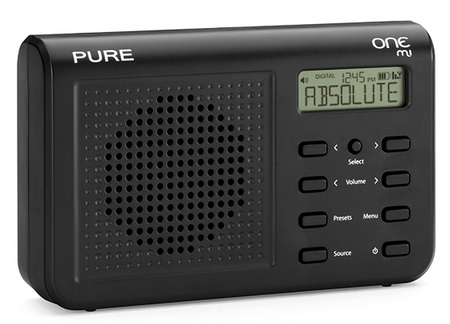 PURE ONE Mi Portable Digital Radio black