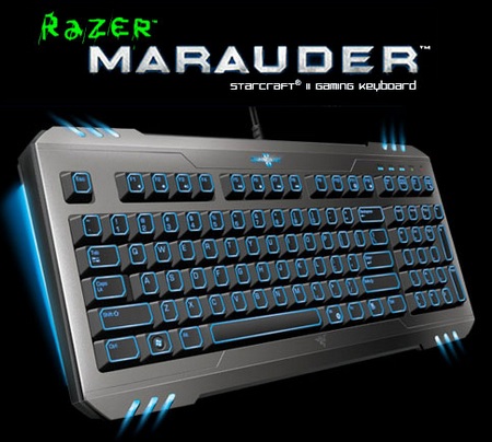 Razer Marauder StarCraft II Gaming Keyboard