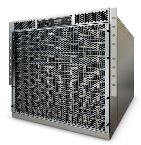 SeaMicro SM10000 Server with 512 Atom CPUs