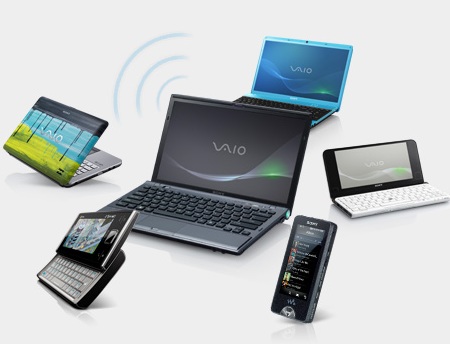 Sony VAIO Z and VAIO Y Series Notebooks gets built-in Mobile Hotspot Capability