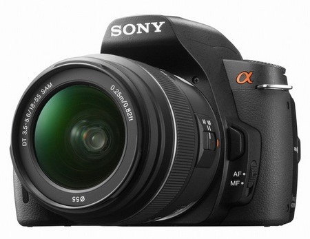 Sony α DSLR-A390 entry-level DSLR camera