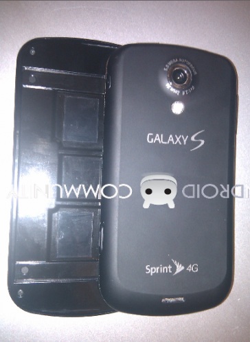 Sprint Samsung Galaxy S Pro with 4G and QWERTY back