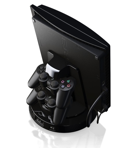 Vogels TwistDock for PS3 docked