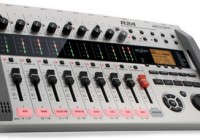 Zoom R24 multi-track recorder, an audio interface, a control surface and a pad sampler