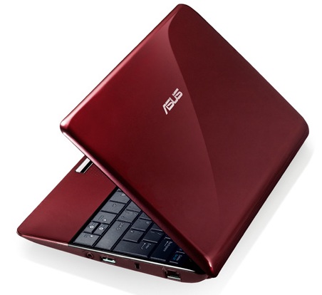 Asus Eee PC 1005PX Seashell Netbook red