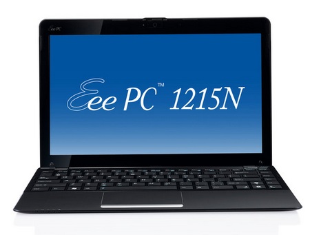 Asus Eee PC 1215N Multimedia Netbook - Dual Core CPU, ION 2, USB 3.0, Bluetooth 3.0