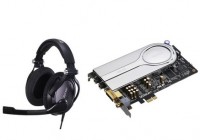 Asus Xonar Xense One Sound Card with Sennheiser PC350 Xense Edition