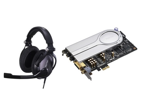 Asus Xonar Xense One Sound Card with Sennheiser PC350 Xense Edition