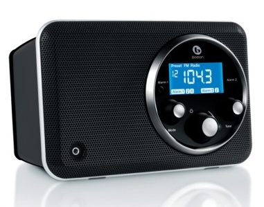 Boston Acoustics Solo II AM FM Radio black